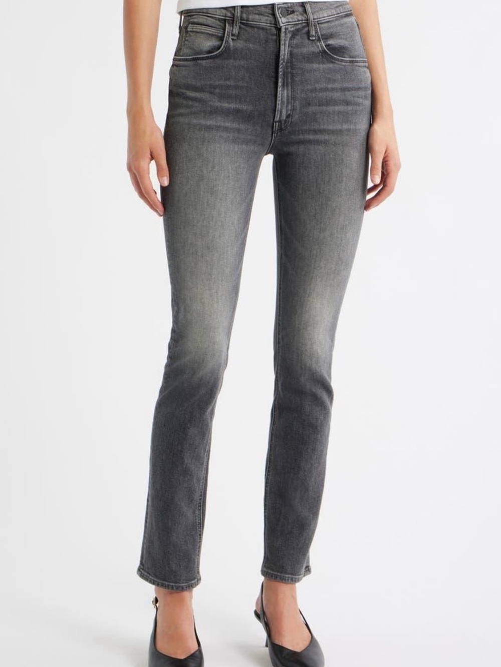 Mother Denim The Kick It jeans in Cliffhanger wash 24 LN